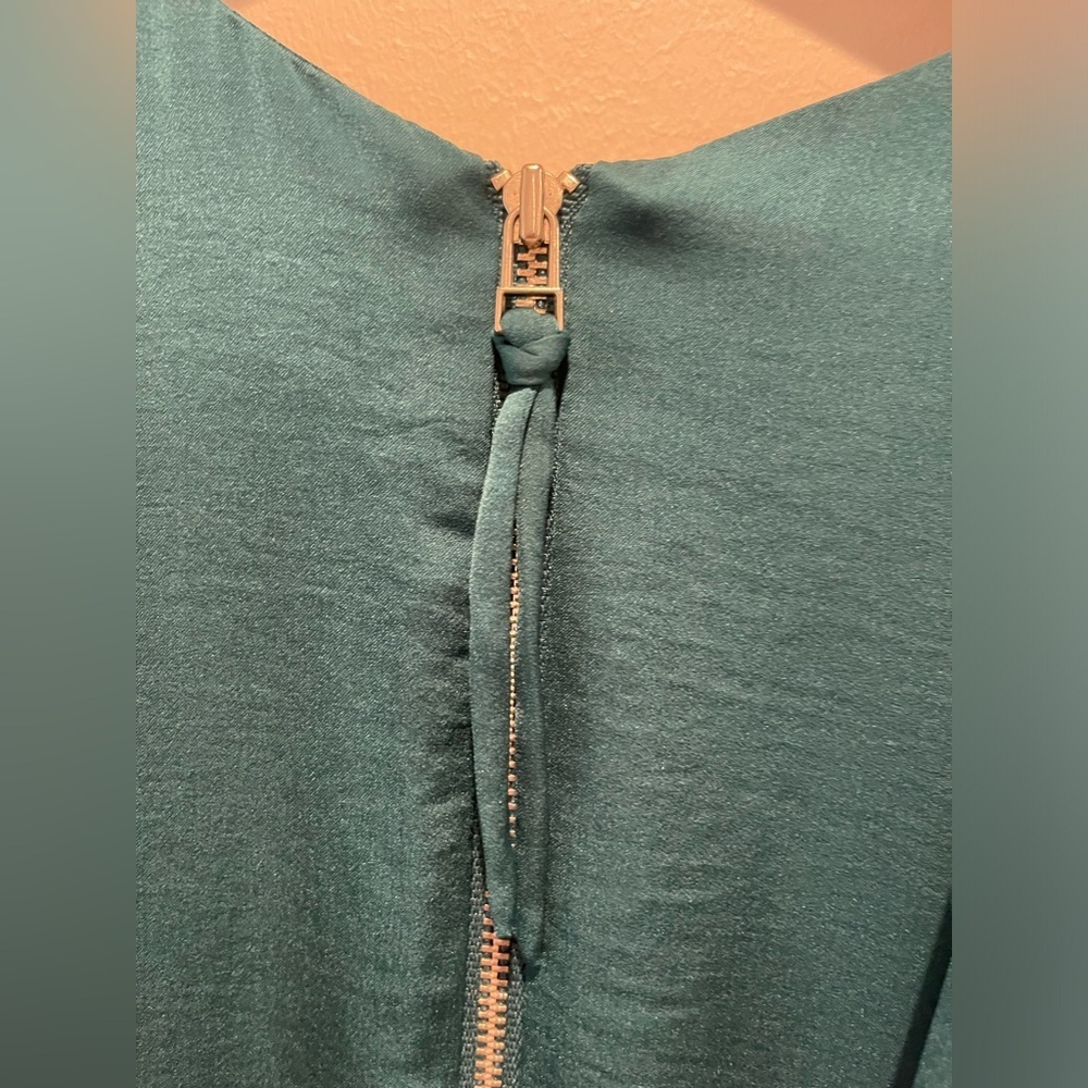 Rebecca Taylor Blue Teal Dress size 6 EUC - Picture 5 of 9